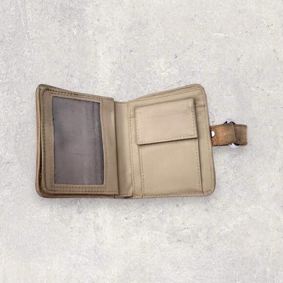 Vintage Quiksilver Brown Leather Wallet - Picture 3 of 5